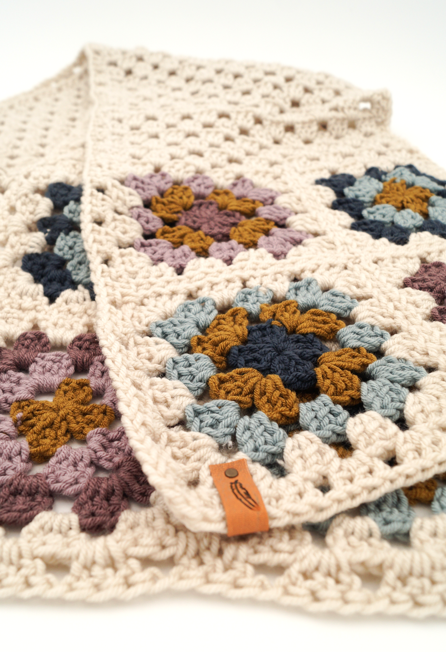 Granny Square Scarf
