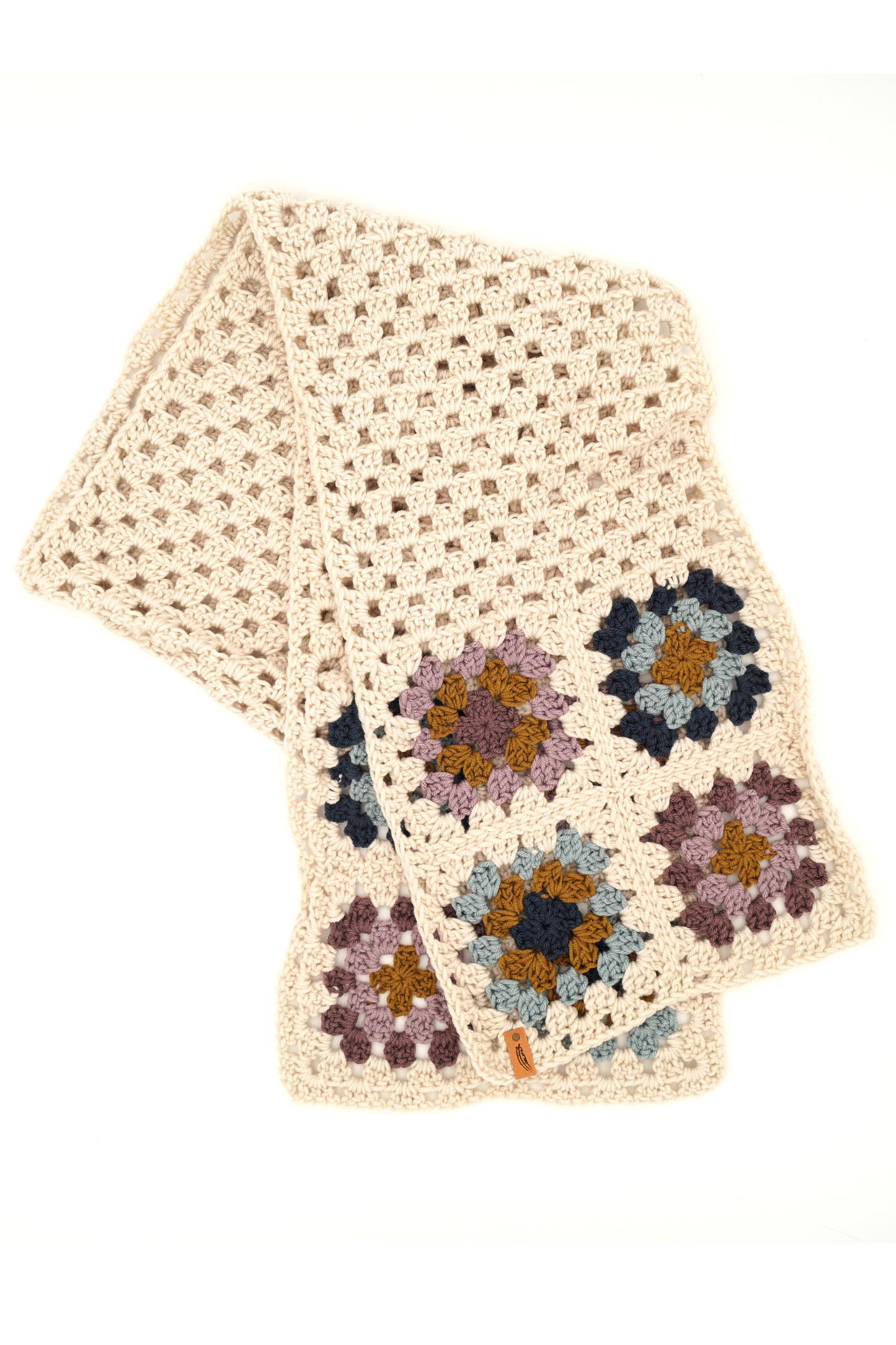 Granny Square Scarf