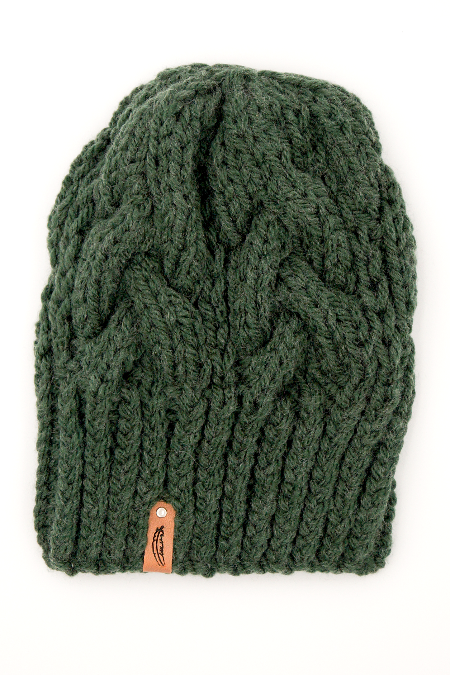 Rose Cable Beanie