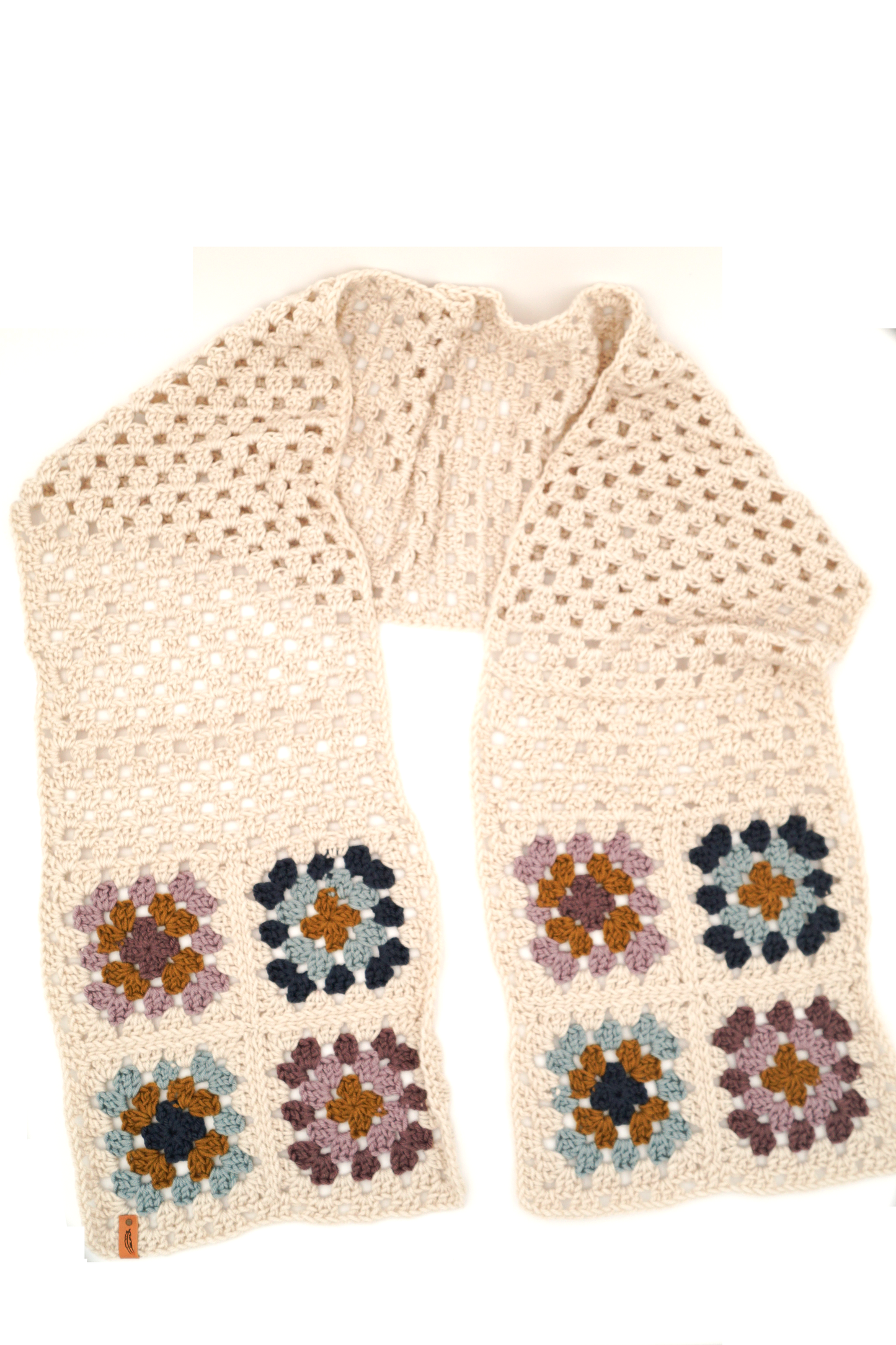 Granny Square Scarf