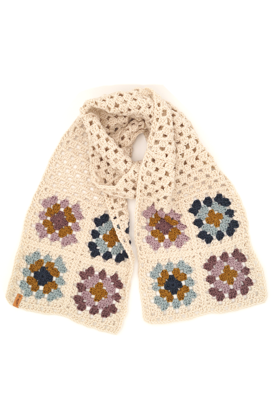 Granny Square Scarf